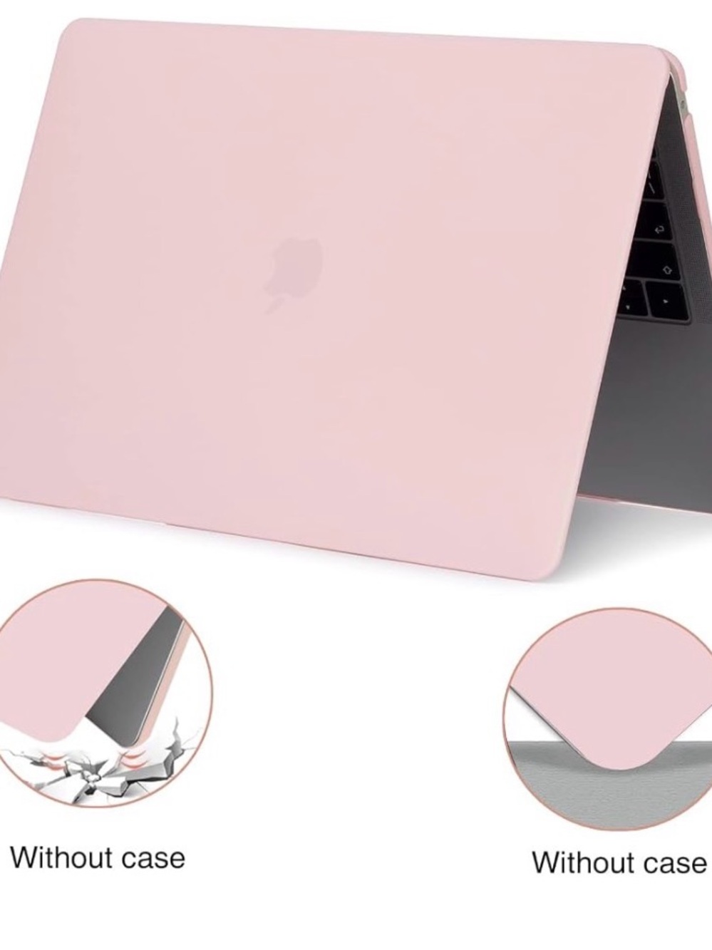 NWT EooCoo Pink Hard Shell Case for MacBook Pro 13" - Picture 6 of 9